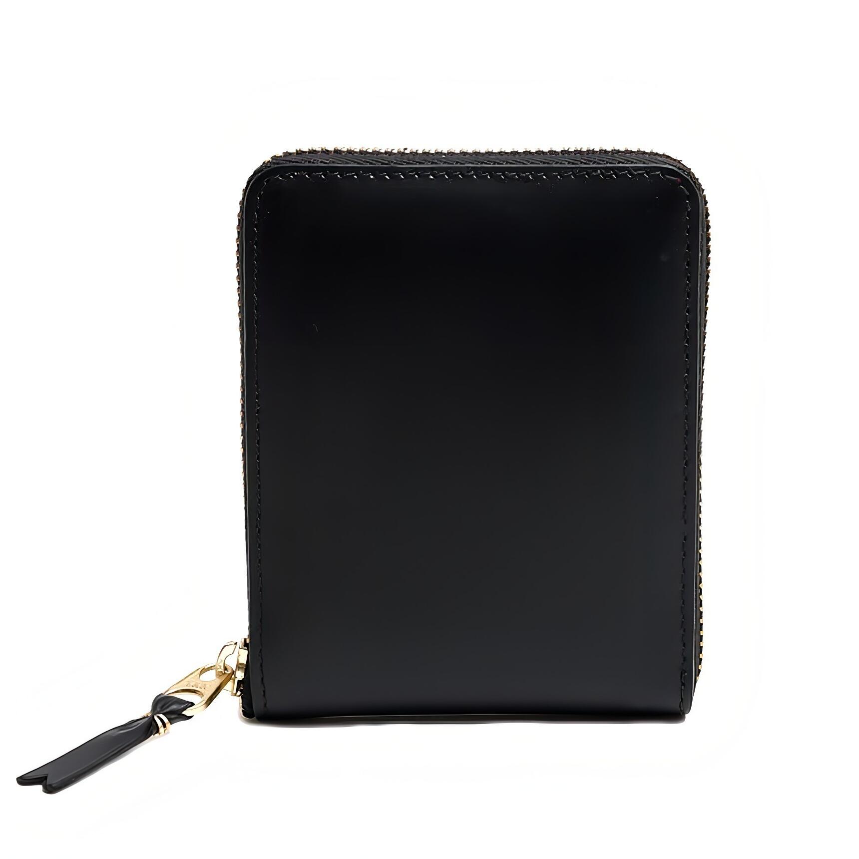 コムデギャルソン COMME DES GARCONS ウォレット CLASSIC LEATHER 二つ折り紙入れ メンズ レディース 黒いこと 一般受け ブランド名 今めかしい 生まれ落ちる日 祝する 差し上げ物 差し上げ物 貨物輸送無料