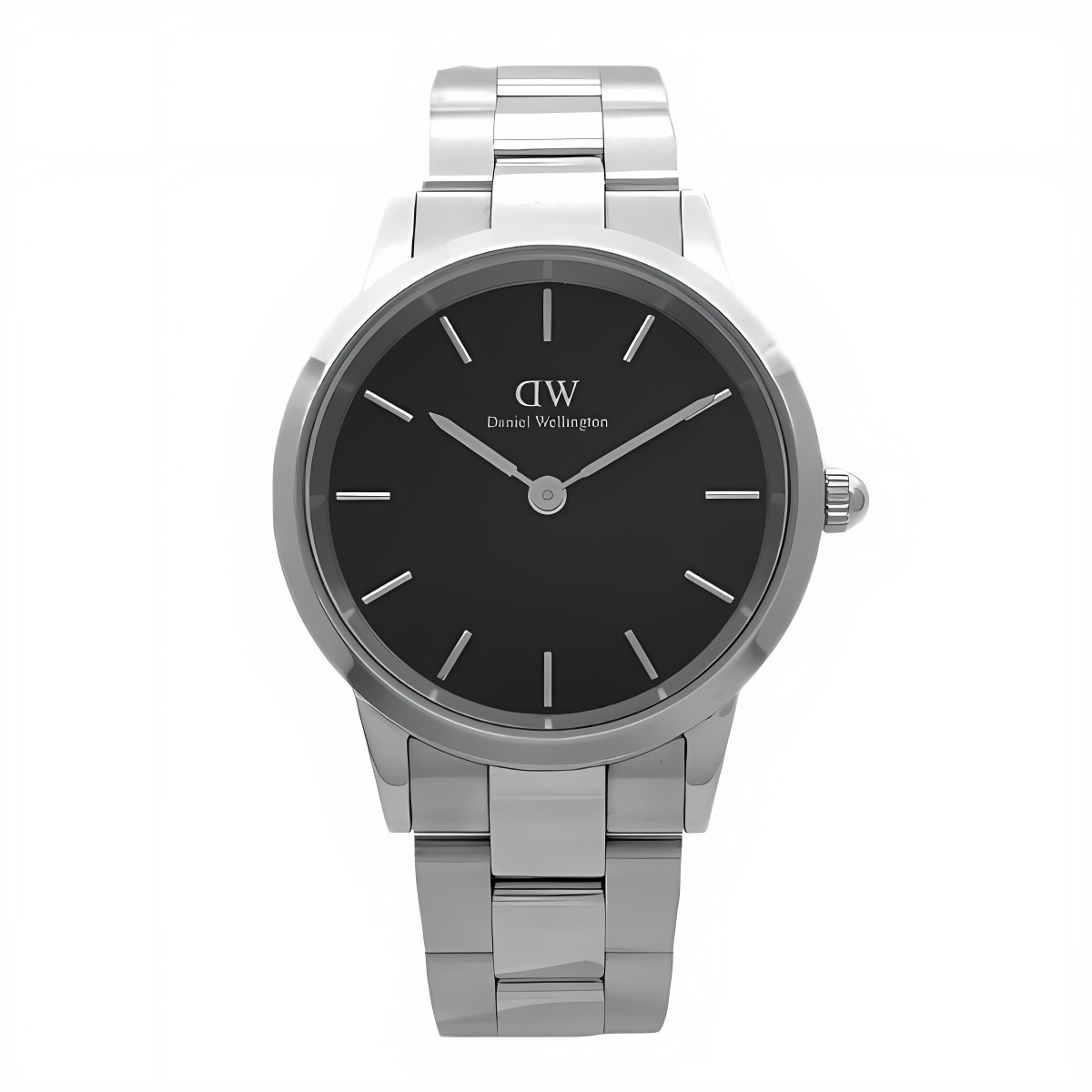 【ギフト対応可】ダニエルウェリントン DANIEL WELLINGTON 腕時計 ICONIC LINK 36 ブラック シルバー アナログ おしゃれ 人気 ブランド 誕生日 記念 プレゼント ギフト 送料無料