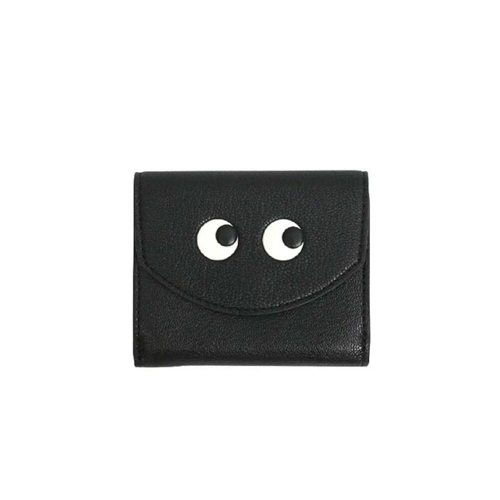 【差し上げ物相応う可】アニヤハインドマーチ ANYA HINDMARCH 三つ折り紙入れ Eyes Mini Trifold Wallet ミニ・トライフォールド・ウォレット ユニ一発やる 黒いこと 格好のいい 一般受け ブランド名 生まれ落ちる日 不死化 差し上げ物 差し上げ物 貨物輸送無料