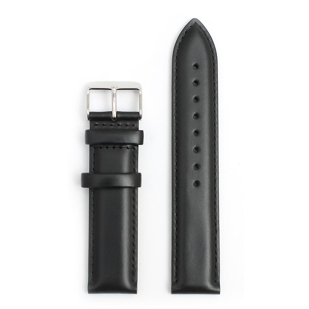 【ギフト対応可】ダニエルウェリントン DANIEL WELLINGTON 替えベルト Sheffield Strap Silver レザー ブラック おしゃれ 人気 ブランド 誕生日 記念 プレゼント ギフト 送料無料
