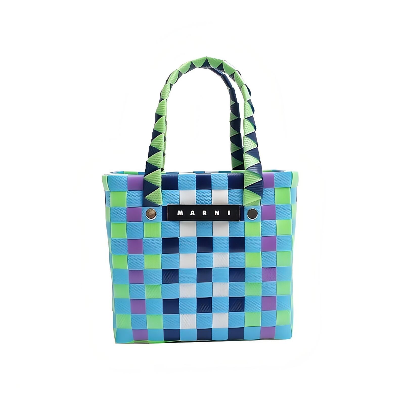 マルニ MARNI ハンドバッグ レディース マルチカラー バスケットバッグ おしゃれ 人気 ブランド 誕生日 記念 プレゼント ギフト 送料無料