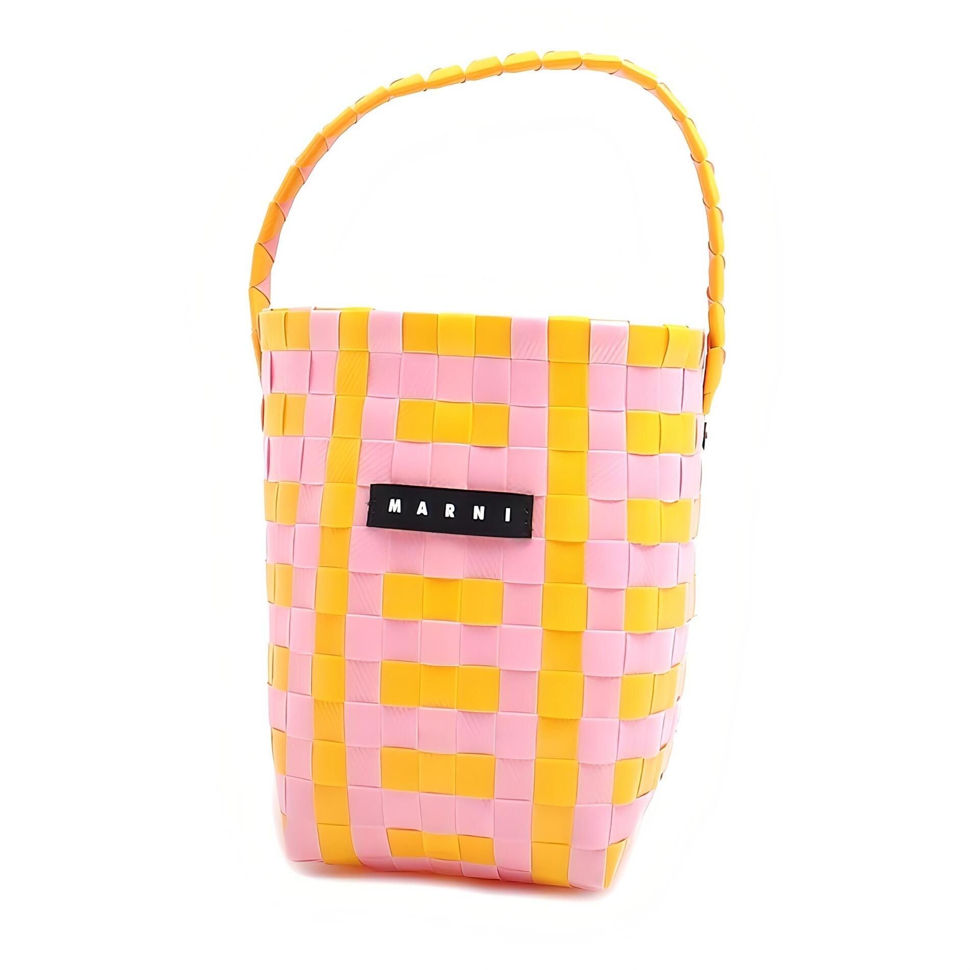 マルニ MARNI ハンドバッグ レディース マーケット MARKET マルチカラー ピンク おしゃれ 人気 ブランド 誕生日 記念 プレゼント ギフト 送料無料