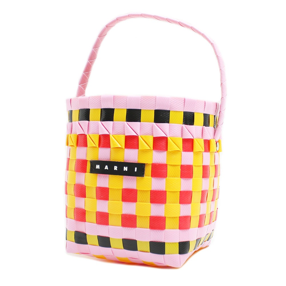 マルニ MARNI ハンドバッグ レディース マーケット MARKET マルチカラー ピンク おしゃれ 人気 ブランド 誕生日 記念 プレゼント ギフト 送料無料