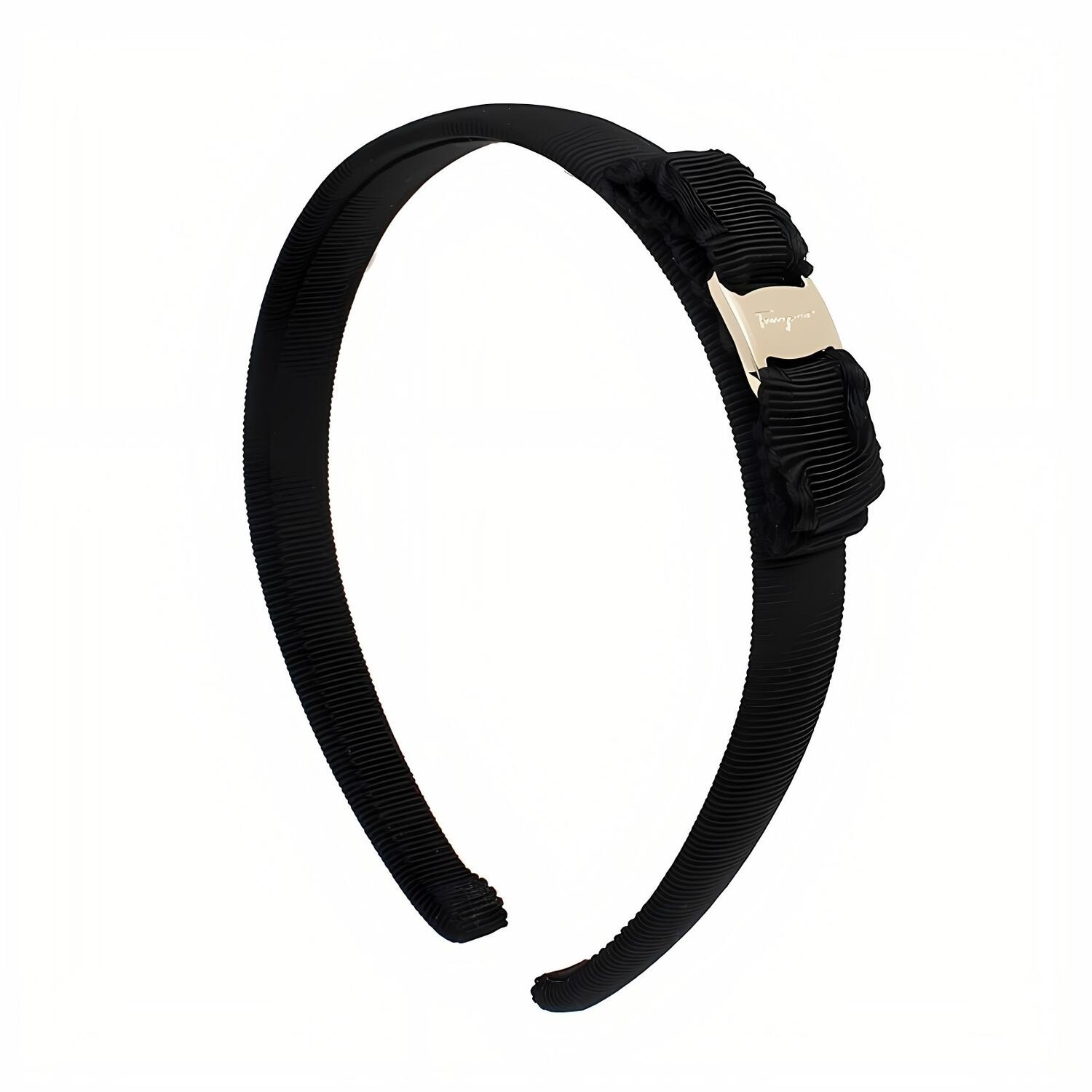 【ギフト対応可】フェラガモ FERRAGAMO カチューシャ Vara Bow Hairband ヴァラ リボン ブラック レディース ファッション ヘアアクセサリー 人気 ブランド おしゃれ 誕生日 記念 プレゼント ギフト 送料無料｜perte