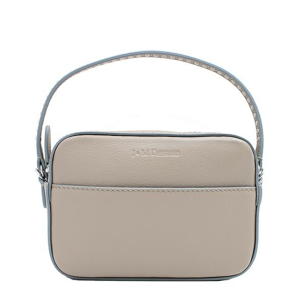 ジェイアンドエムデヴィッドソン J&M DAVIDSON ショルダーバッグ 2WAY レディース TOP HANDLE PEBBLE MINI WARMTAUPE ベージュ おしゃれ 人気 ブランド 誕生日 記念 プレゼント ギフト 送料無料