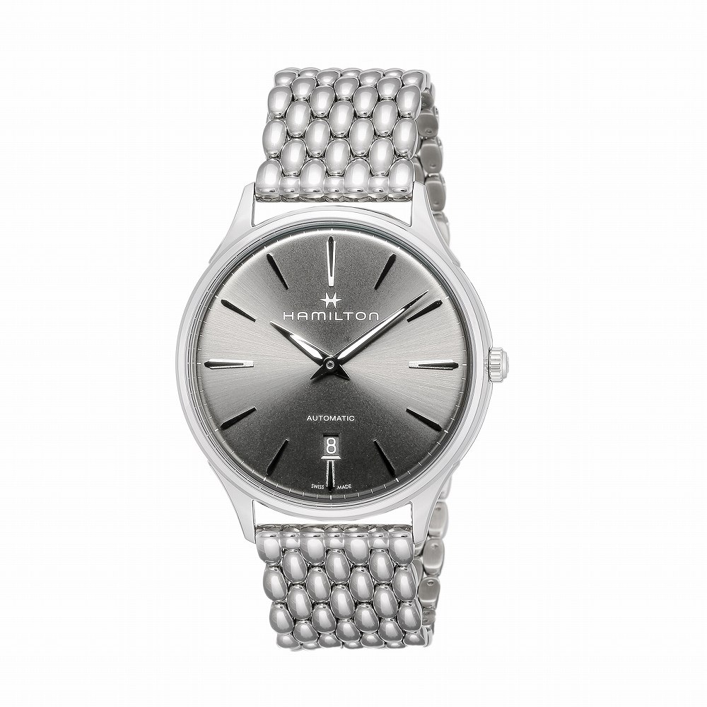 【差し上げ物相応う可】ハミルトン HAMILTON ウオッチ Jazzmaster Thinline Automatic Anthracite Dial Men\u0027s Watch ズージャー御師匠さん シン伝達ルート オート 自動小銃一巻き アナログ メンズ 薄墨色 今めかしい 一般受け ブランド名 生まれ落ちる日 祝する 差し上げ物 差し上げ物 貨物輸送無料