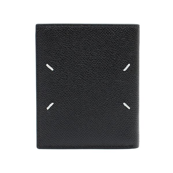 Maison Margiela メゾンマルジェラ 二つ折り財布 ブラック Maison Margiela メゾンマルジェラ 財布 二つ折り BI-FOLD