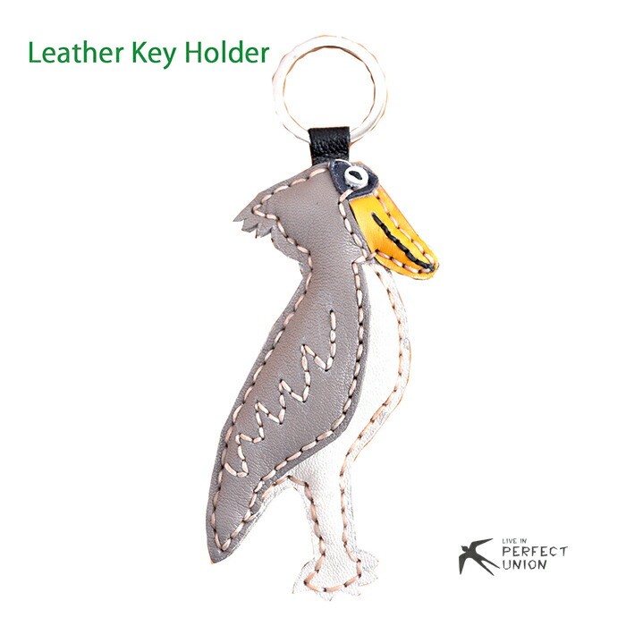 楽天市場】レザーキーホルダー/ペンギン ハンドメイド 手作り