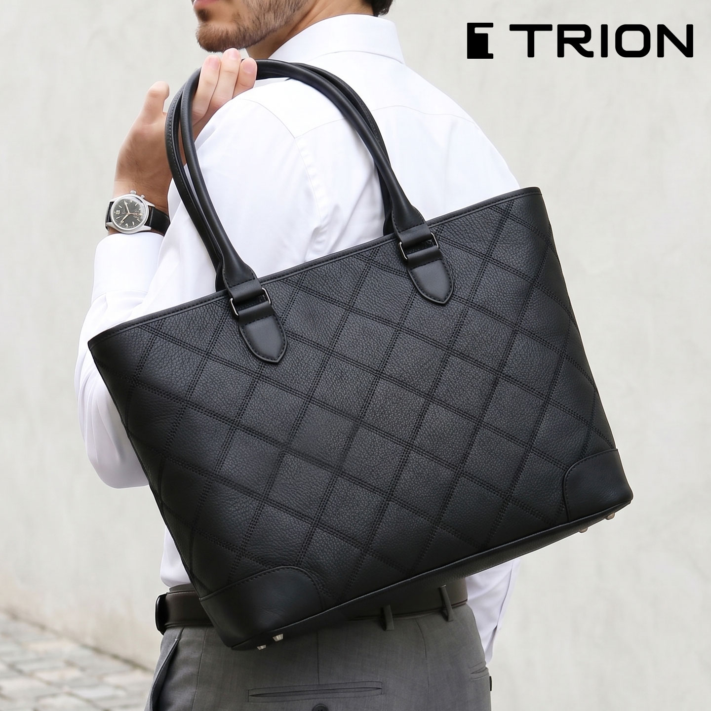 尖んがり10倍 TRION 虎イオン なめし革御徒面子 大電気容量トートバッグ DPC265R 貨物輸送無料 本革 牛皮 b4 トートバッグ 御手手 メンズ御徒面子 膝掛け 鞄 就職 通い 通学 一泊二日 出張 パッチワーク 心地好い 御徒面子 肩先 a4 商行為御徒面子 豆の町 トート マイコン マイコン