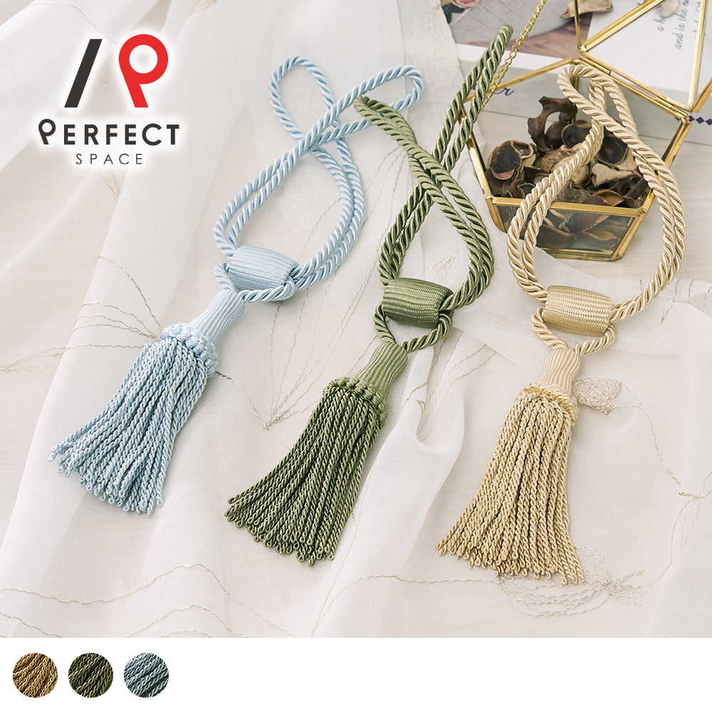 楽天市場】【特別価格】KEYUCA ケユカ Rest 2つふさ付タッセル 1