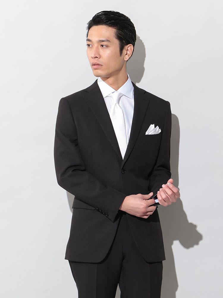 オールシーズン対応 Web限定 クラシコ 2釦フォーマルスーツ スーツ スリムスーツ 礼服 スーツ おしゃれ スーツ フレッシャーズスーツ ストレッチスーツ メンズ メンズ スーツ パンツウォッシャブル クラシコ 2釦フォーマルスーツ アナウンサーになる原点は フリーアナウン