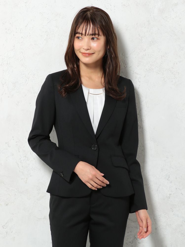国内外の人気が集結 楽天市場】レディースジャケット スマ美スーツ ビジネス1釦 スーツ・フォーマル・ドレス