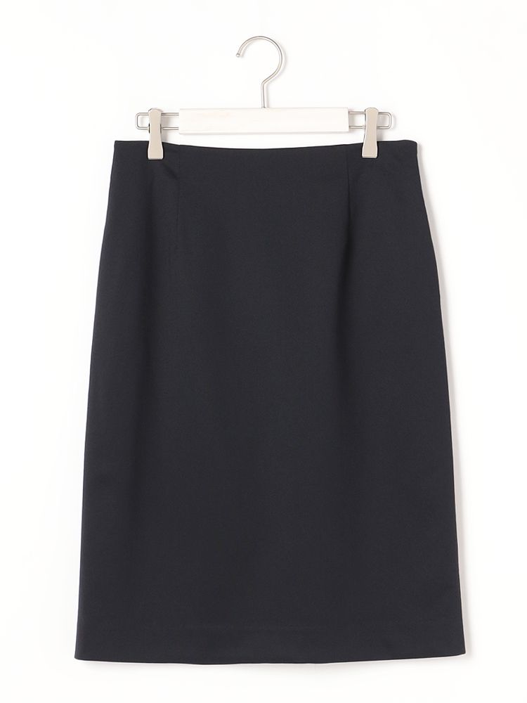 【楽天市場】レディーススカート 膝丈タイト COMFORT EXPRESS 遮熱スーツ ニットスカート ストレッチ ネイビー ネービー 春夏