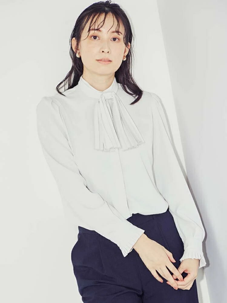 新品タグ付き　ダズリン✖️P.S.FAコラボ　配色パイピングブラウス　黒　Lサイズ 新品タグ付き ダズリン✖️P.S.FAコラボ 配色パイピングブラウス