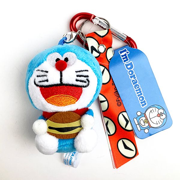 楽天市場 ドラえもん I M Doraemon カラビナmc ドラえもん どら焼き キーホルダー ストラップ カラビナ マスコット レッド キャラグッズ Perfect World Tokyo