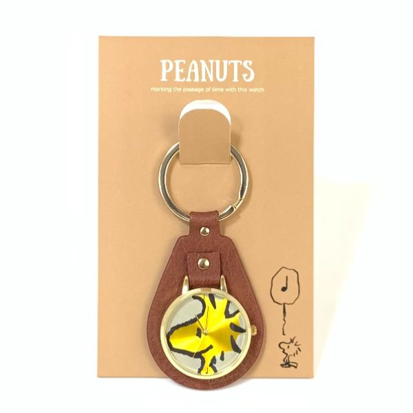 楽天市場 ピーナッツ スヌーピー レザーキーホルダー ウッドストック ブラウン グッズ キャラグッズ Perfect World Tokyo