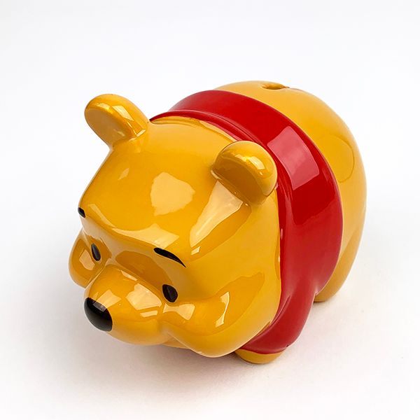 楽天市場】くまのプーさん 陶器製貯金箱 セラミックフィギュア