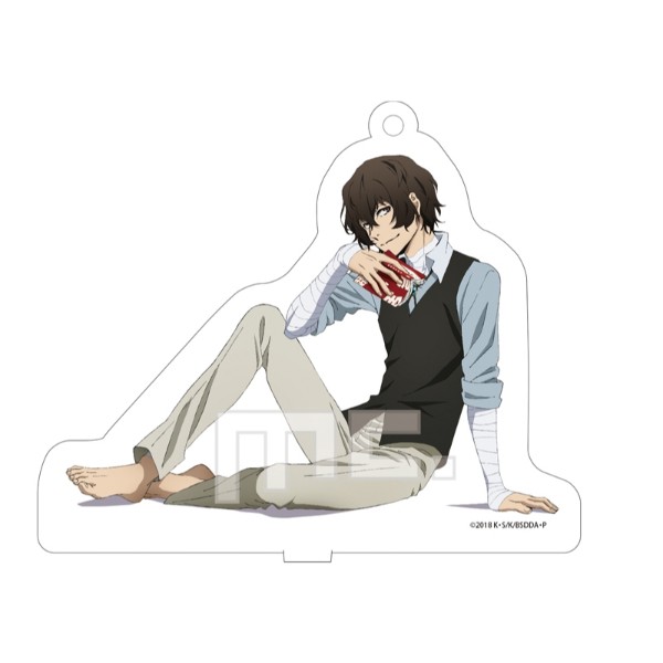 文豪ストレイドッグス アクリルスタンドキーホルダー 太宰治 グッズ (MCOR)画像