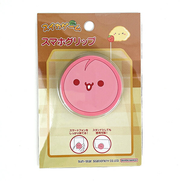 楽天市場】スイカゲーム スマホグリップ もも柄 4901770761671 [M便 1