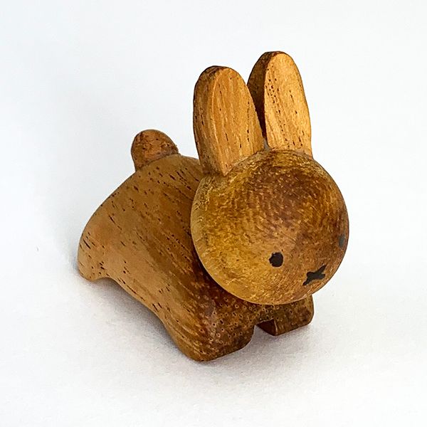 楽天市場】ミッフィー miffy ディック・ブルーナ うさぎ 木製箸置き(茶