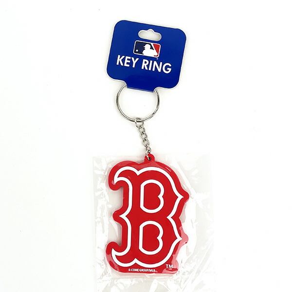 楽天市場】MLB(メジャーリーグ) レッドソックス ラバーキーホルダー