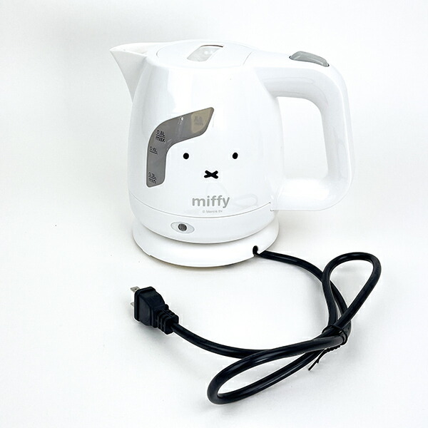 楽天市場】Miffy ミッフィー フェイス 電気ケトル 0.8L (DB-210