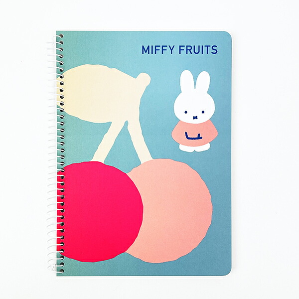 楽天市場】ミッフィー ノートB6 緑 053590 フルーツ miffy