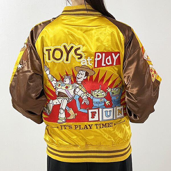 ディズニー トイストーリー トイズスペシャル スカジャン (L) ブルゾン アパレル Disney 送料込み