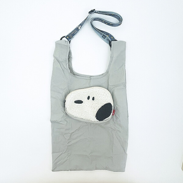 スヌーピー ショッピングバッグ Smile トートバッグ ROOTOTE ルートート コラボ SNOOPY 送料込み