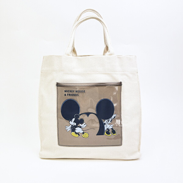 楽天市場】ディズニー ミッキー&ミニー トートバッグ ブラック CATCH