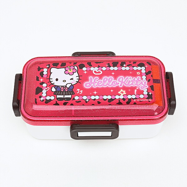 楽天市場】【在庫処分】ハローキティ 弁当箱 1段 / 4点ロックランチ