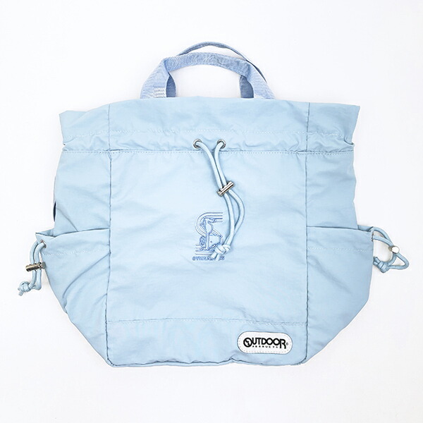 スヌーピー &times; OUTDOOR PRODUCTS 3WAYリュックサック ブルー バッグ SNOOPY 送料込み｜キャラグッズ PERFECT WORLD TOKYO
