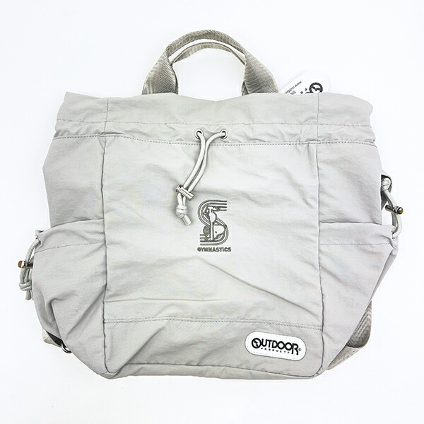 スヌーピー × OUTDOOR PRODUCTS 3WAYリュックサック グレー バッグ SNOOPY 送料込み