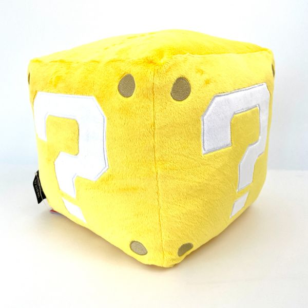 スーパーマリオ ハテナブロック アイテムクッション インテリア イエロー マリオ Bullpadel Cl