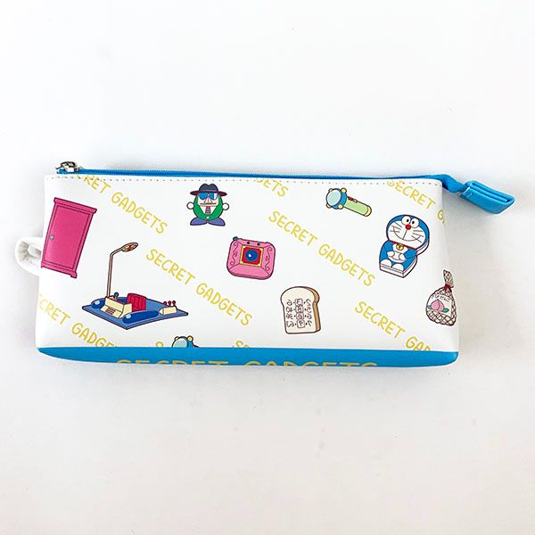 ドラえもん おそろポーチ ヒミツドウグ ホワイト ブルー ペンケース 小物入れ 学校 オフィス 春先取りの ドラえもん おそろポーチ ヒミツドウグ ホワイト ブルー ペンケース 小物入れ 学校 オフィス 春先取りの