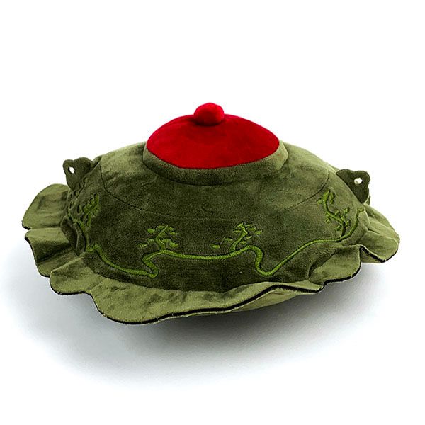 22春夏新色 戦国時代 茶器 茶釜 古天明平蜘蛛 ぬいぐるみ 実物大 織田信長 松永久秀 歴史 インテリア 信貴山城