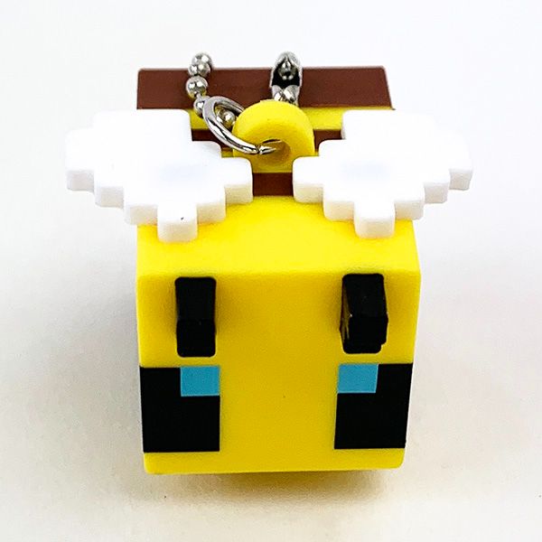 MinecraftPVCマスコットキーホルダーハチキーチェーンマインクラフトマイクラ