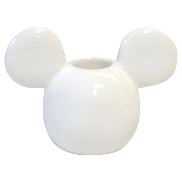 ミッキーマウス ハブラシ立て 歯ブラシスタンド ホワイト ディズニー画像