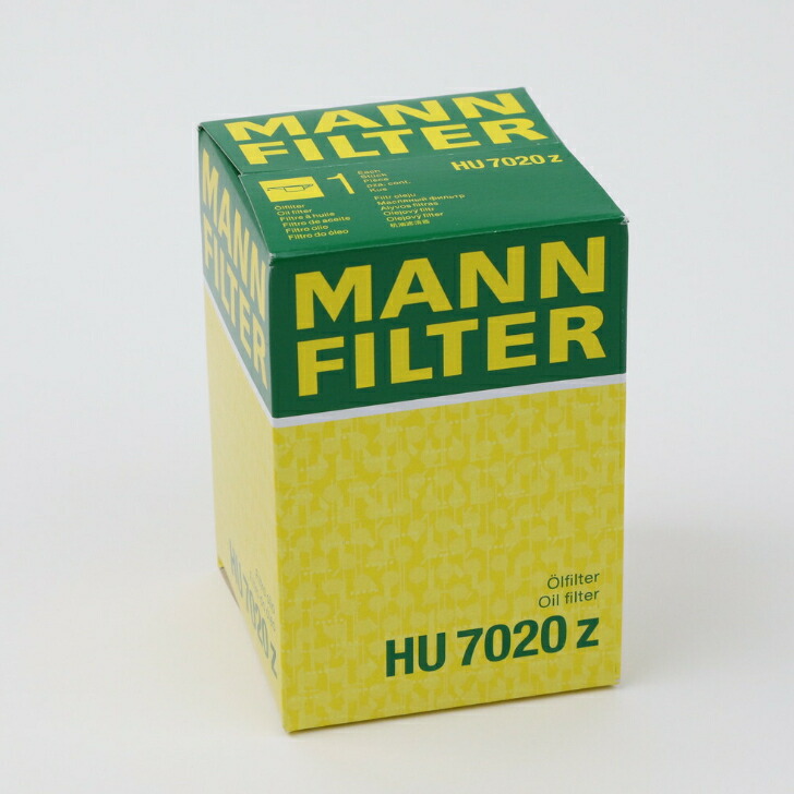 【楽天市場】MANN FILTER マン フィルター オイルフィルター オイルエレメント HU7020z AUDI アウディ ...