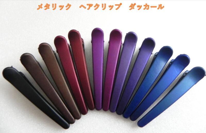 楽天市場】ヘアクリップ キラキラプラスチックヘアピン
