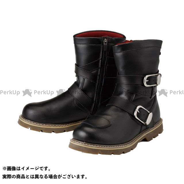 ロッソスタイルラボ ROB-201 防水ライディングブーツ カラー ブラック サイズ 23.0cm ROB-201