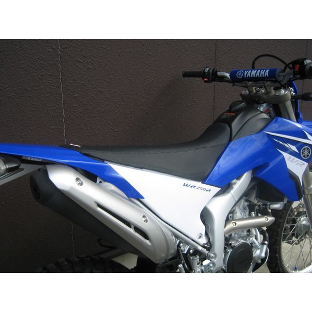 スパイラル ハイシート YYAMAHA WR250X WR250R 07-17 WR250X/R カラー ブルー/ブラック SP-205B｜モトメガネ 店
