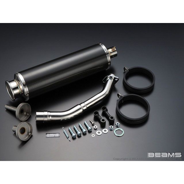 ビームス SS400 マフラー フォーサイト 後期 SE/EX サイレンサー カーボンII B104-11-000｜モトメガネ 店