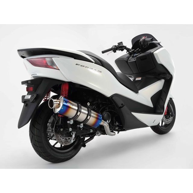 無料雑誌付き Beams フォルツァ Si マフラー本体 オーバルステンレスsp サイレンサー チタン ビームス Linumconsult Co Uk