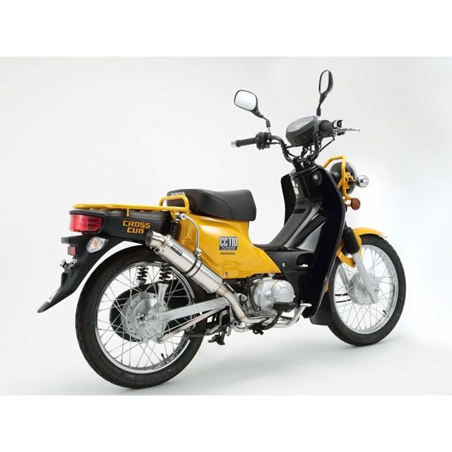 ビームス R-EVO SP（JMCA認定） サイレンサー CROSS CUB サイレンサー ステンレス G168-53-008