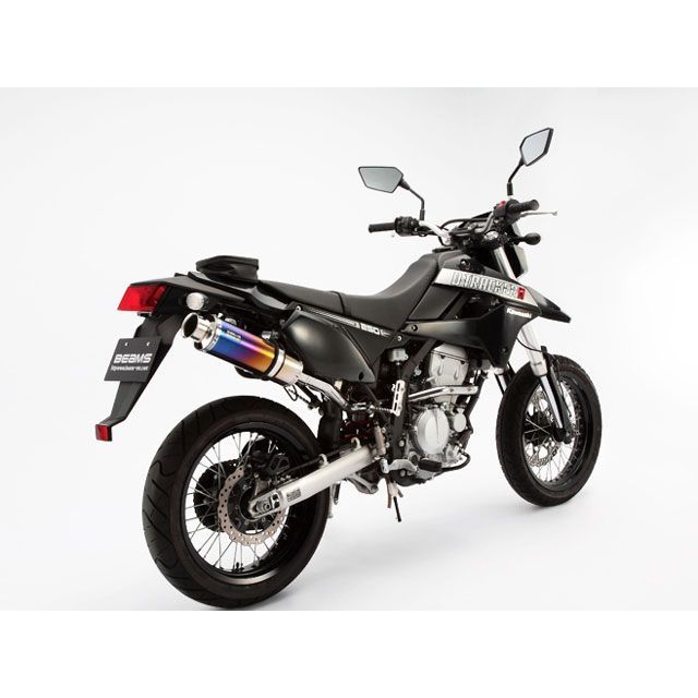 ビームス SS300 アップタイプ スリップオンマフラー D-tracker サイレンサー チタン B407-09-004