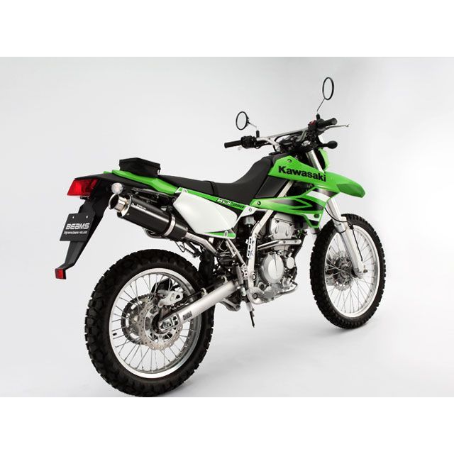 ビームス SS300 アップタイプ スリップオンマフラー KLX250 サイレンサー カーボン B408-08-004|モトメガネ 店