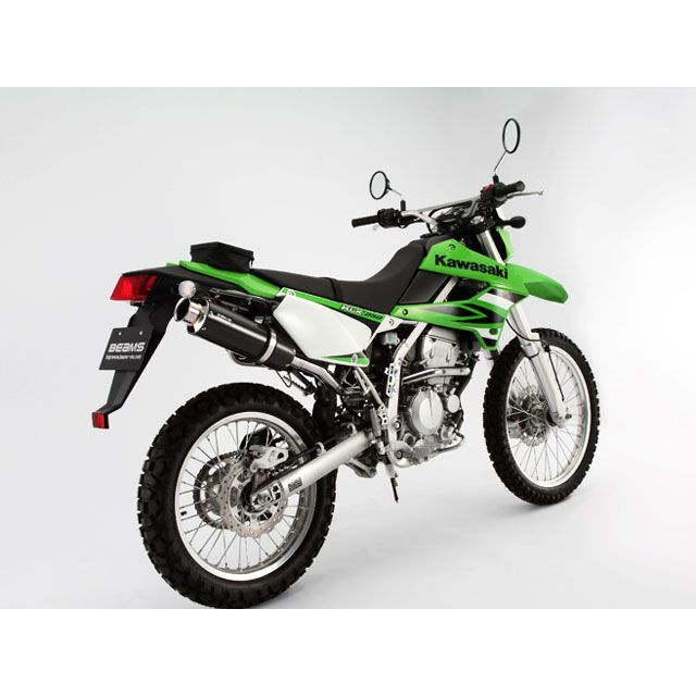 ビームス SS300 アップタイプ フルエキゾーストマフラー KLX250 サイレンサー カーボン B408-08-003｜モトメガネ 店