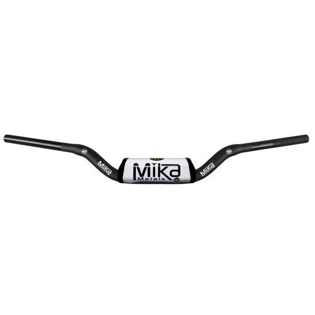 ミカメタルズ テーパーハンドルバー RAW シリーズ 汎用 バーパッドカラー ホワイト ベンドタイプ MINI LOW BEND mk-ra-mil-wht