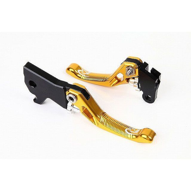 リデア 3Dショートノブアジャストブレーキレバー 左右セット(ゴールド) GROM MONKEY125 RI0000303|モトメガネ 店